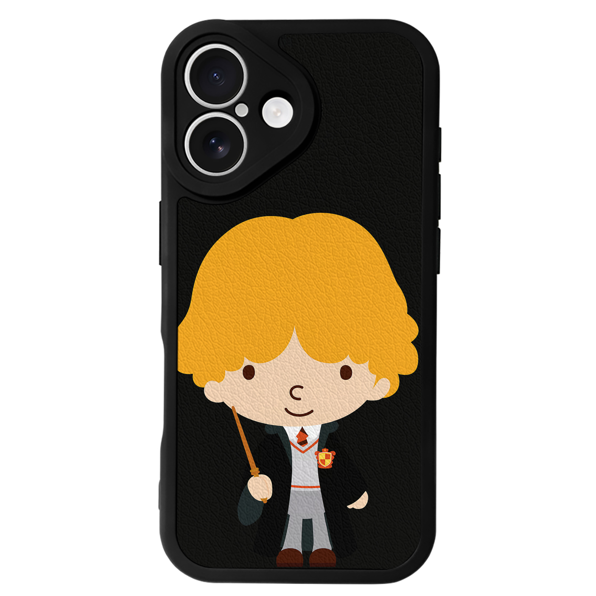 （画像用） Harry Potter ハリー・ポッターシリーズ 【iPhone 16シリーズ対応】シリコンスマホケース（レザー調） 材質：シリコン